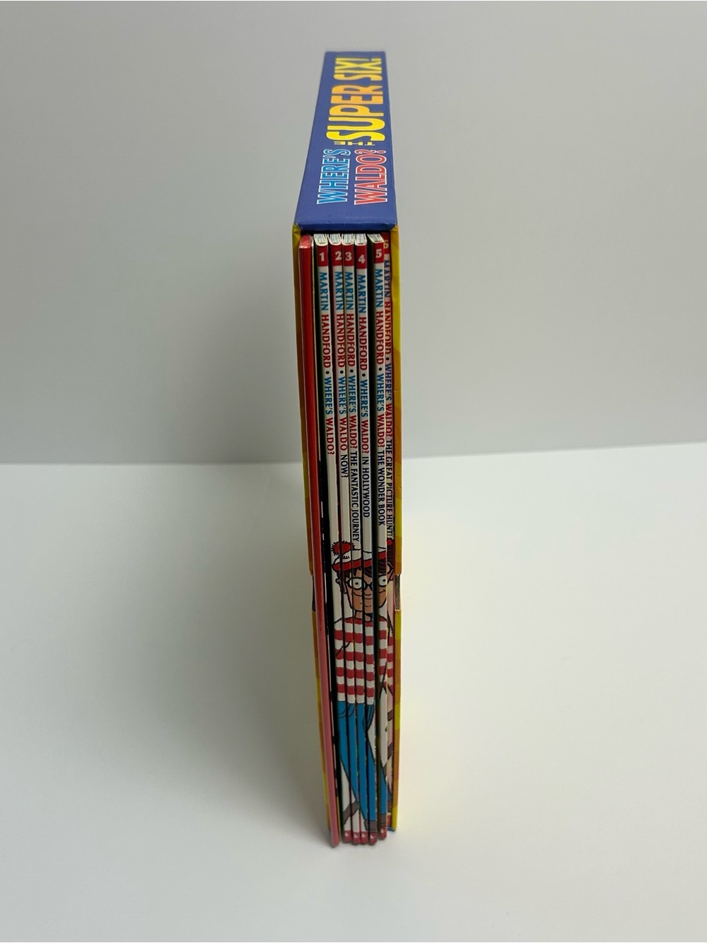 Where's Waldo The Super Six Complete Box Set 6 Books Puzzle Poster - Picture 3 of 10
